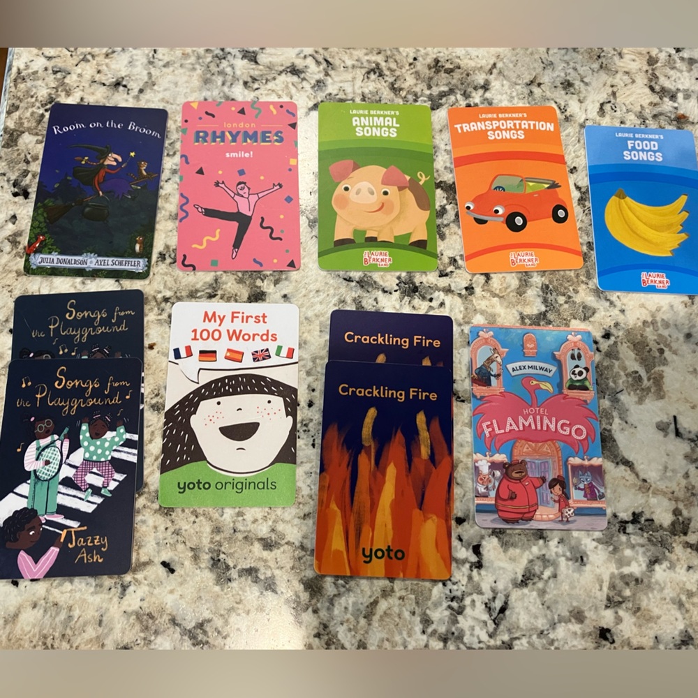 Yoto card bundle